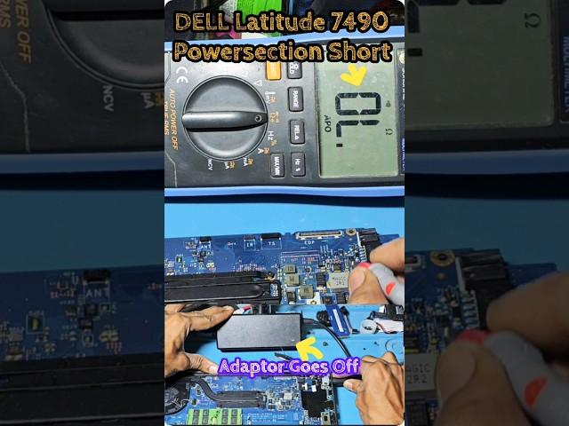 Dell Latitude 7490 No Power On Short Can We Fix It.?