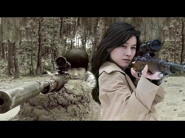 【Gunfighter Film】8-year-old girl trains for 10 years, killing countless Japs as unmatched killer!