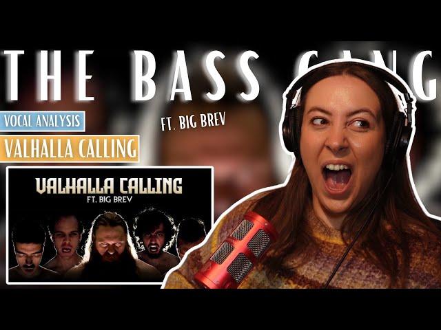 THE BASS GANG Valhalla Calling FT. Big Brev | Vocal Coach Reaction (& Analysis) Jennifer Glatzhofer