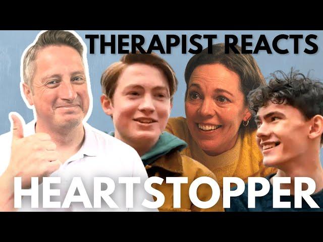 Therapist Reacts RAW to Heartstopper