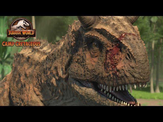 Science of the Strike: Carnotaurus | Jurassic World Camp Cretaceous