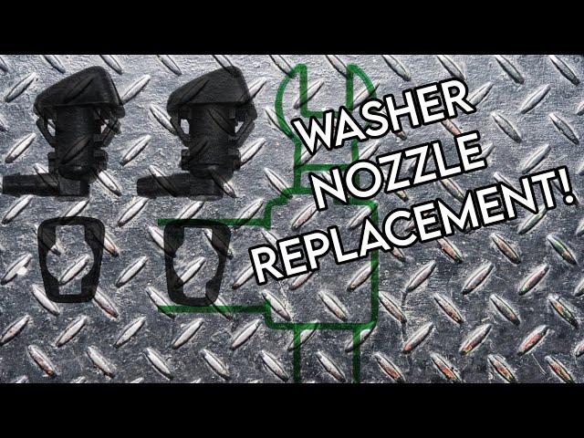 2016 Chevrolet Traverse Windshield Washer Nozzle Replacement!