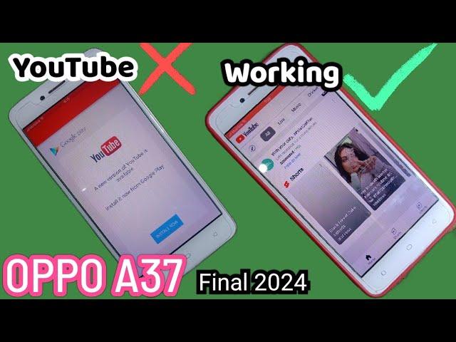 Oppo A37 YouTube problem solution/ oppo A37FW YouTube not work / How to update YouTube in oppo A37 /