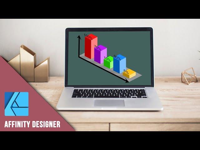 How to Draw isometric Bar Chart in Affinity Designer