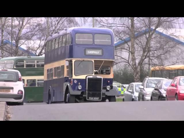 Heritage Buses return to  Caerphilly