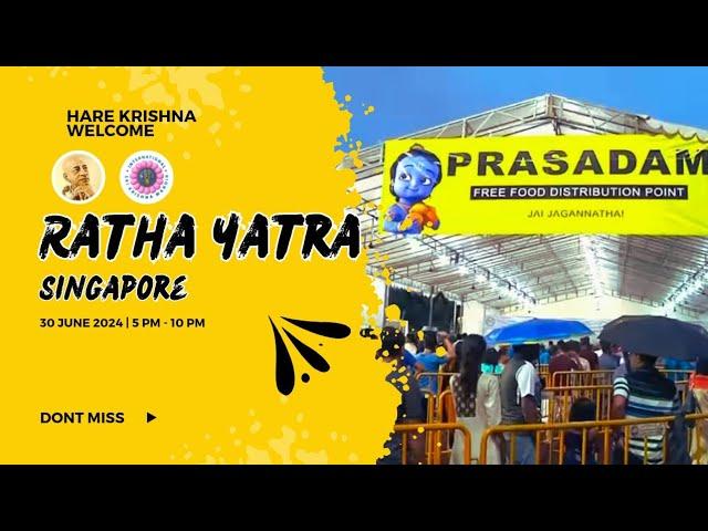 Ratha Yatra 2024 Invitation