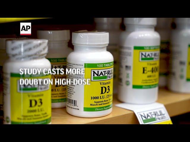 Study casts more doubt on vitamin D pills