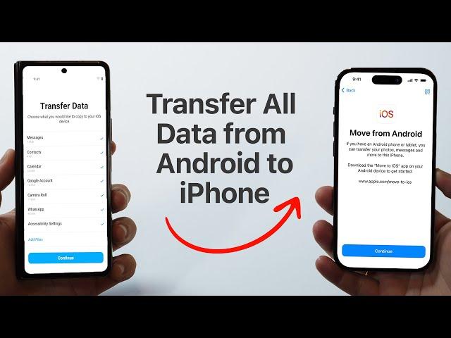 (2025) How To Transfer ALL DATA From Android to iPhone - Step by Step