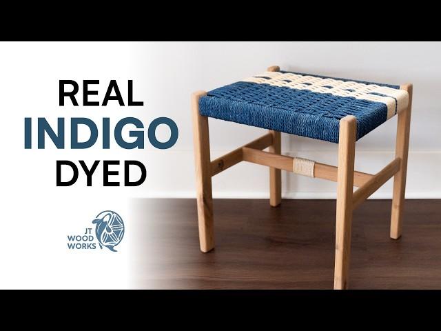 Fine Woodworking with a Pallet - Woven Stool