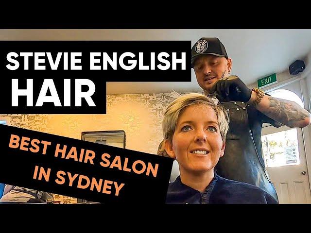 Getting My Hair Done At Stevie English Hair, Best Hair Salon In Sydney