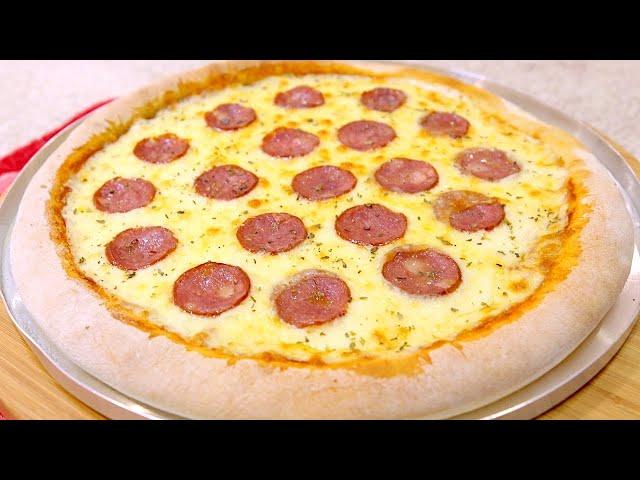 A MELHOR E MAIS FÁCIL-MASSA DE PIZZA IGUAL DE PIZZARIA-ACREDITE!NO FORNO DA SUA CASA-Isamara Amâncio