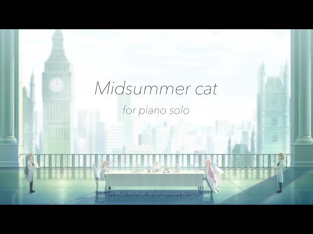 Midsummer cat  (Piano Solo) o29_831