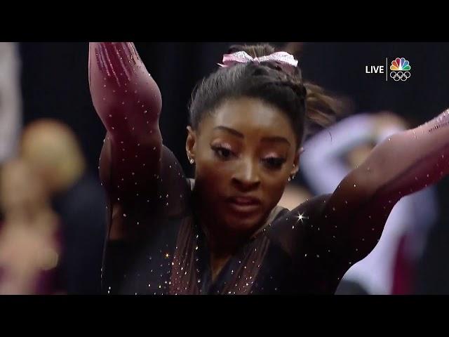 Simone Biles - Vault 1 – 2019 U.S. Gymnastics Championships – Senior Women Day 2 NBC