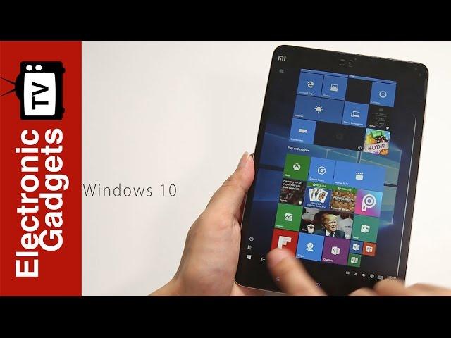 7.9 Inch Xiaomi Mi Pad 2 Windows Tablet Review - Windows 10, 64GB, OTB