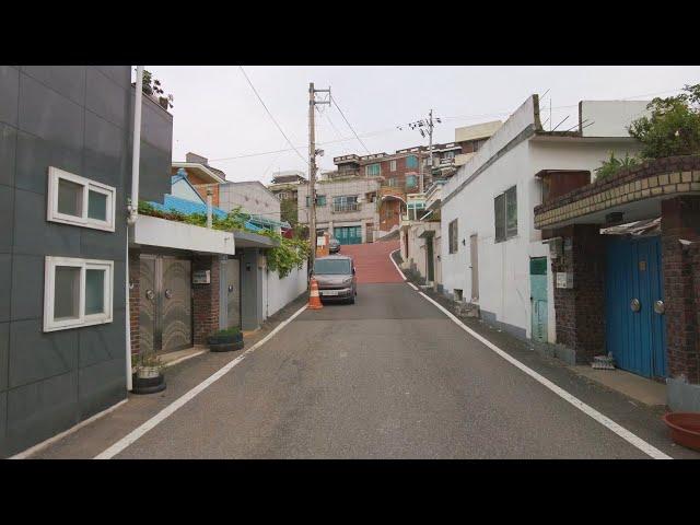 【Korea Village Tour】 Local Daejeon City, Walking East Residential Area 4k