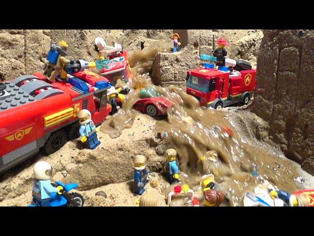 LEGO DAM BREACH VIDEOS PART 7 - FLOOD DISASTER