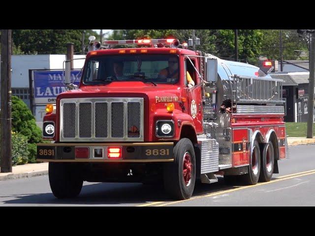 Plainfield Township Volunteer Fire Company Tanker 3631 Responding 5/17/23