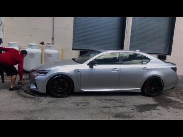 Test Fitting Lexon Exclusive kit on a 2016 Lexus GS F