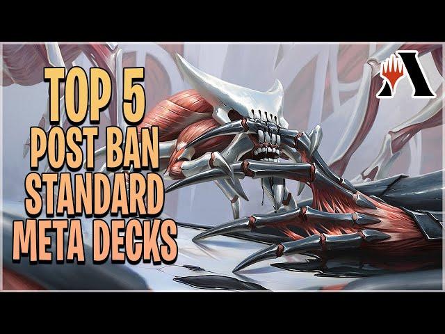 The TOP 5 Best Post Ban Standard Meta Decks | MTG Arena