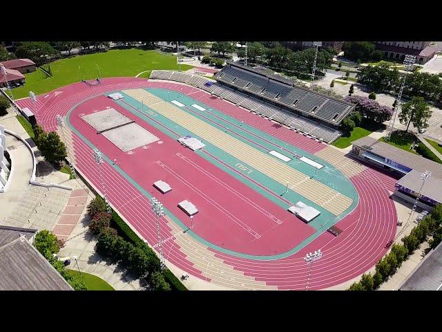 LSU Track and Field Facility Tour