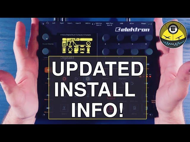 Digitakt - Sample Packs Installation (Series One) - UPDATED!