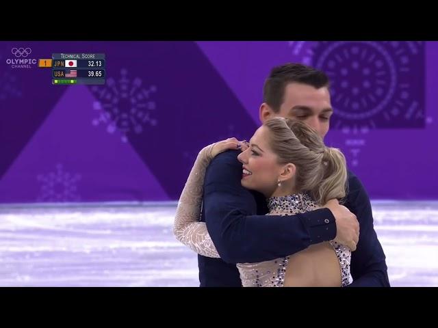 Alexa Scimeca Knierim / Chris Knierim | Short Program | Olympic 2018 | Team Competition |