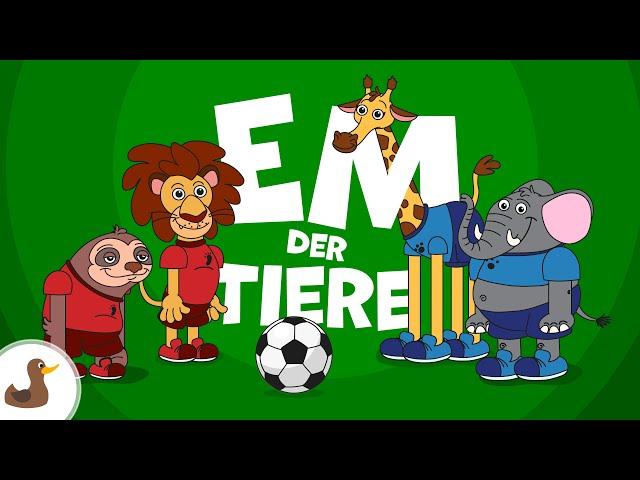 ️ Die EM der Tiere - Fußball-Lied für Kinder | Kalle Klang | Sing Kinderlieder