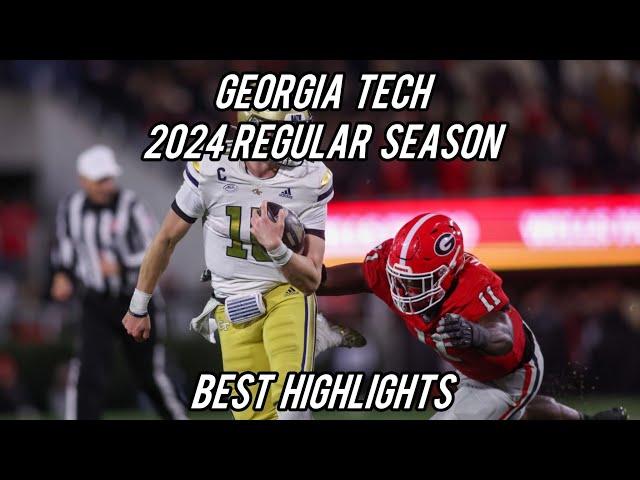 Georgia Tech - 2024 Regular Season Highlights | All TDs & Best Plays