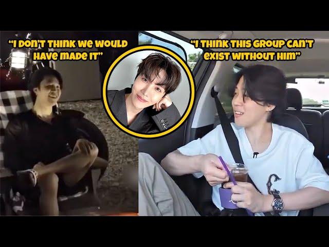 BTS Jimin Says Things Would've Ended If They Didn't Have Hobi | BTS JM Notes j-hope's Importance