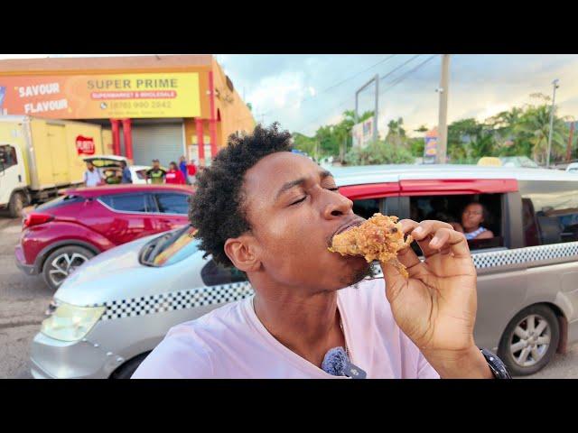 Jamaica FOOD GURU!! BEST of MEATS from Truck!! Street Food Jamaica 