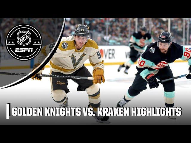 2024 Winter Classic: Vegas Golden Knights vs. Seattle Kraken | Full Game Highlights