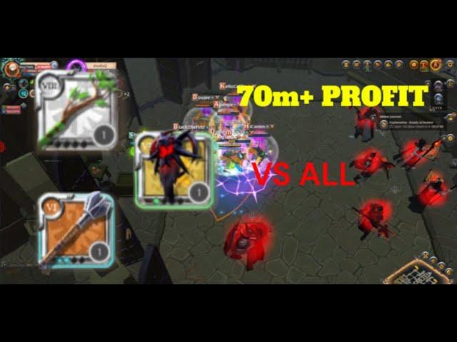 DIVE STATIC | 3vs ALL | ALBION ONLINE