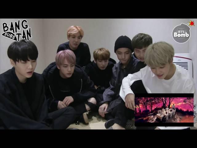 [ENG] 161012 [BANGTAN BOMB] 'Blood Sweat & Tears' MV Reaction by BTS