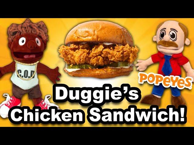 SML Movie: Duggie's Chicken Sandwich!