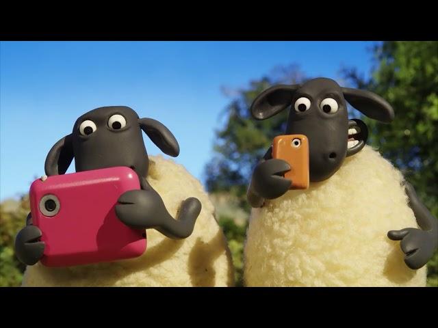 Sheep on Phone! Shaun the Sheep - Cartoons for Kids  Full Episodes Compilation [1 hour]