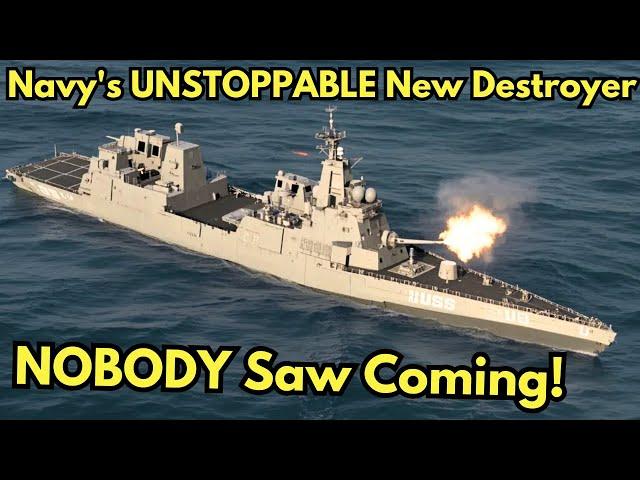 World Stunned by The INSANE Technology of The Next-Gen US Navy Destroyer DDG(X)!