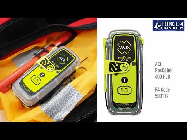 ACR ResQLink 400 PLB - Everything you need to know about this buoyant Personal Locator Beacon.