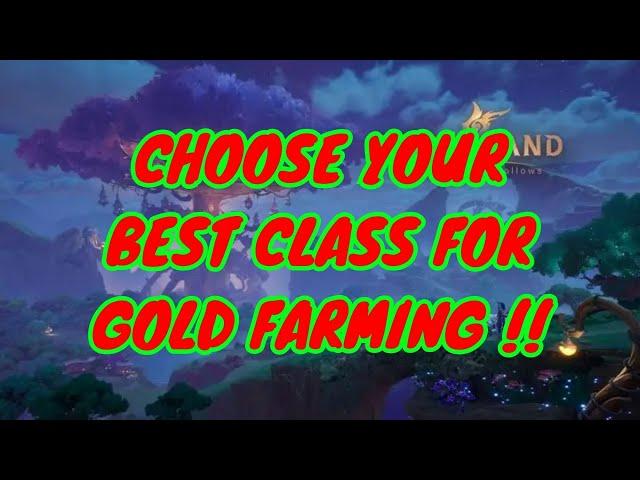 Making Money With Tarisland, Choose Your Class !!