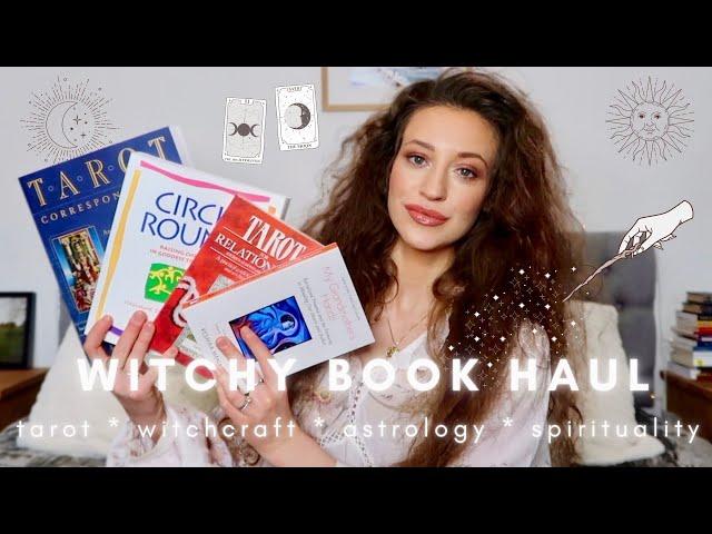 WITCHY BOOK HAUL (TAROT, WITCHCRAFT, ASTROLOGY, CANDLE MAGICK & SPIRITUALITY) | EMILY'S TAROT MAGICK