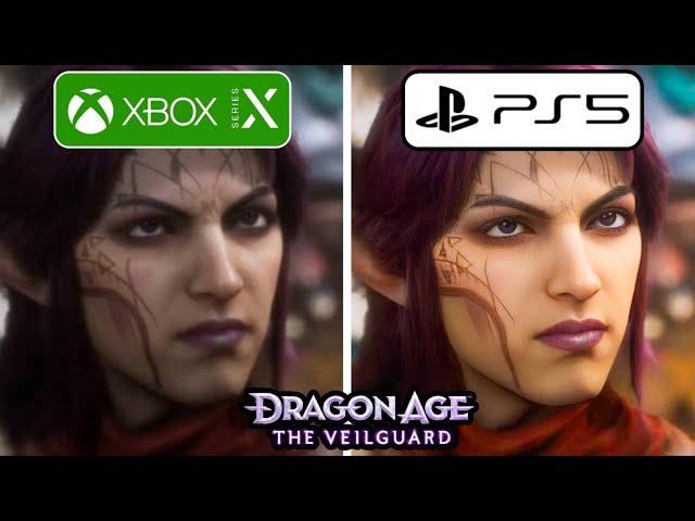 Dragon Age the Veilguard PS5 vs Xbox Series X Graphics Comparison