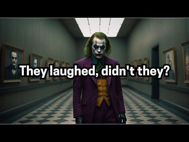 They Laughed When You Fell, But Now They're Silent – Joker Speech (Dark Inspiration)