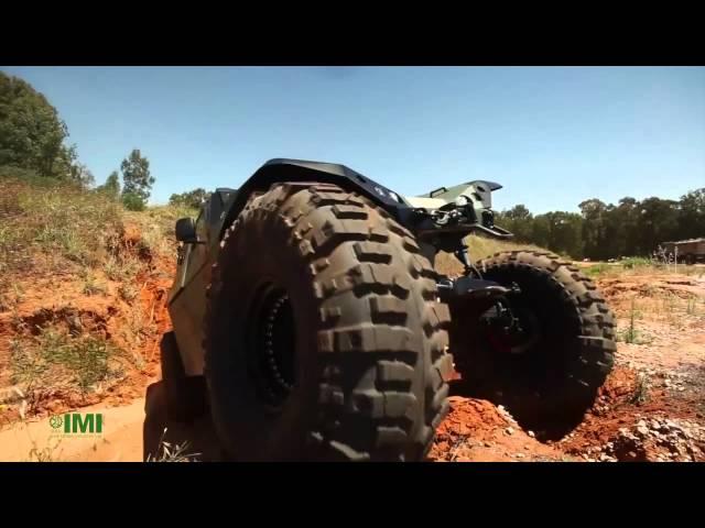 Israel Military Industries (IMI) unveil their new CombatGuard rough terrain armoured combat vehicle