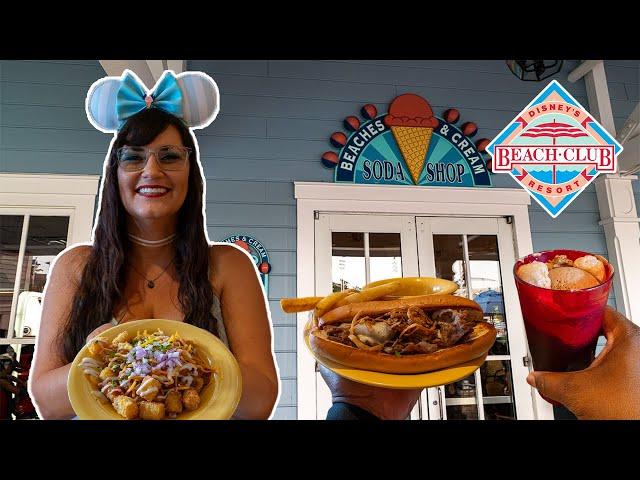 Beaches and Cream scoops  Disney World food review 2024