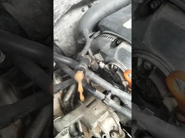 How do you remove air from coolant #shorts #mechanic #car #youtube