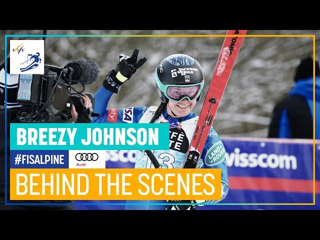 Breezy Johnson Behind The Scenes | FIS Alpine