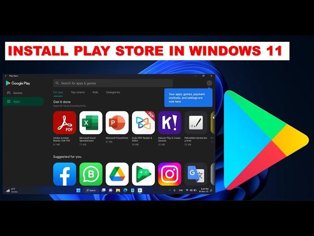 How To Install Google Play Store on Windows 11 By Simple and Easy Way