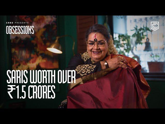 600+ saris: Usha Uthup's timeless fashion | Obsessions | CRED