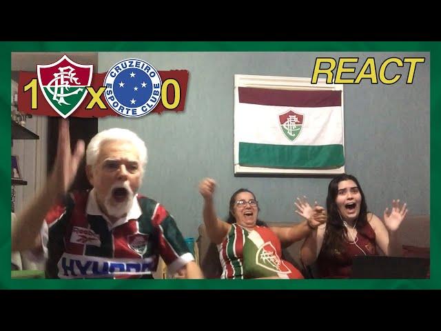 FAMÍLIA TRICOLOR REAGE A 1 FLUMINENSE X 0 CRUZEIRO - CAMPEONATO BRASILEIRO 2024