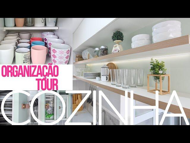 Dicas de Organização para sua cozinha (tour) | Casa Organizada