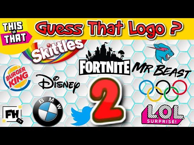 Can You Guess the Correct Logo? | This or That Workout Trivia Quiz Brain Break (Part 2)